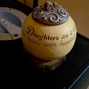 Votive candle holder and or rings and trinkets